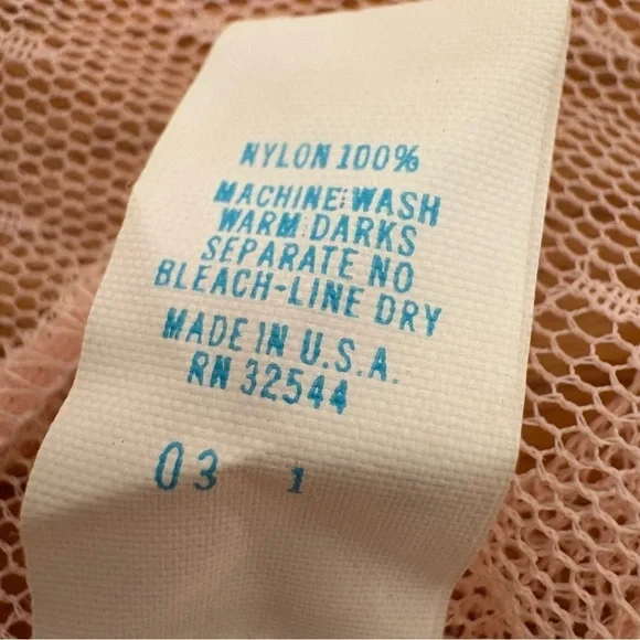 Vintage USA Y2K Babydoll Coquette Mesh Lace Camisole Teddy Chemise Top Peignoir - Picture 10 of 16